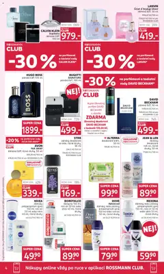 NIVEA, dámský antiperspirant sprej 150 ml, roll-on 50 ml nebo stick 40 ml, různé druhy od 10.09.2025 | Strana: 4 | Produkty: Deodorant, Antiperspirant, Dove, Parfém