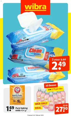 Wibra - Folder - Voorbeeld van een folder van Wibra, geldig van 19.01.2026
