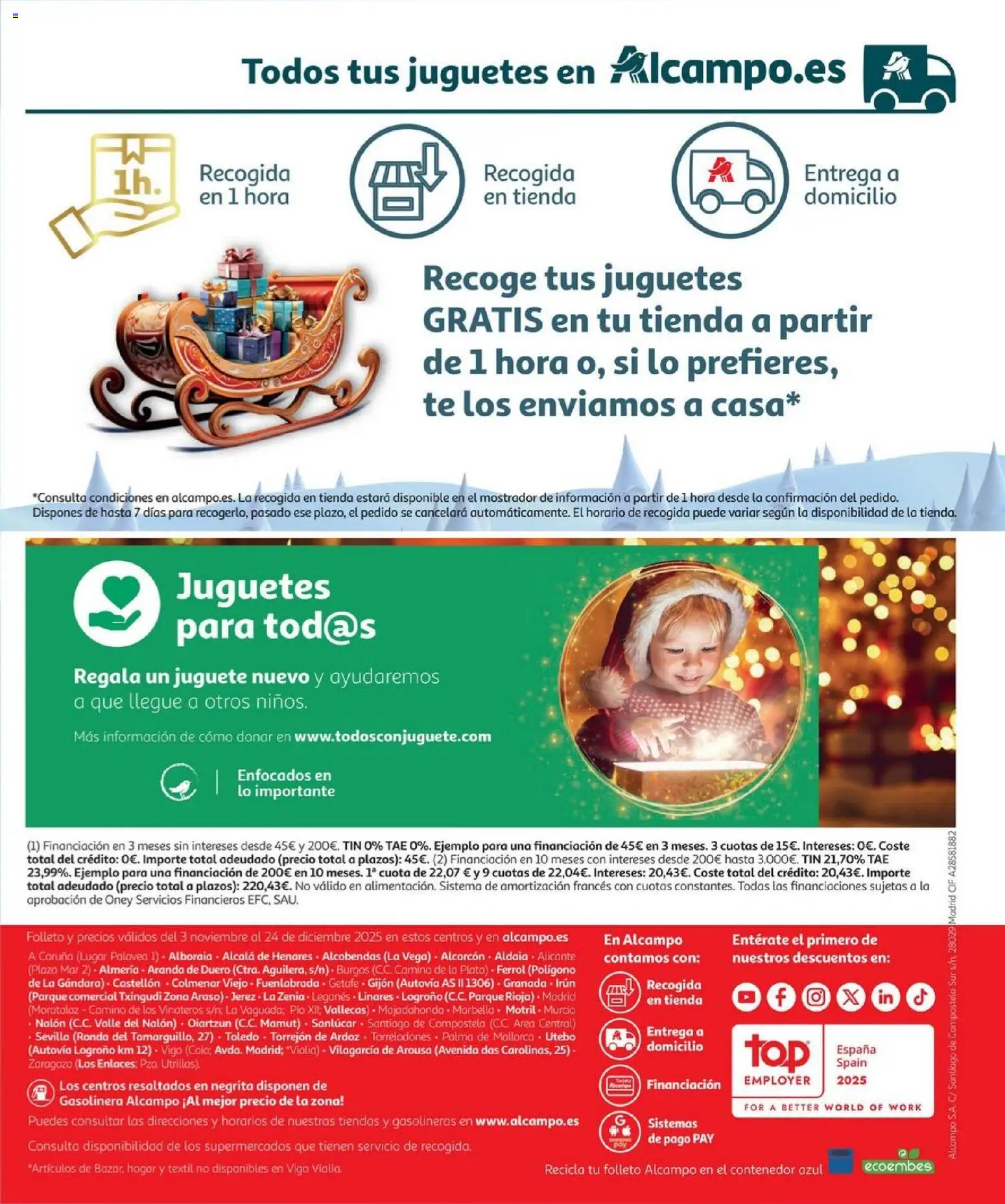 Alcampo - Juguetes HG │ válido desde el 03.11.2025 | Página: 124 | Productos: Té, Juguetes