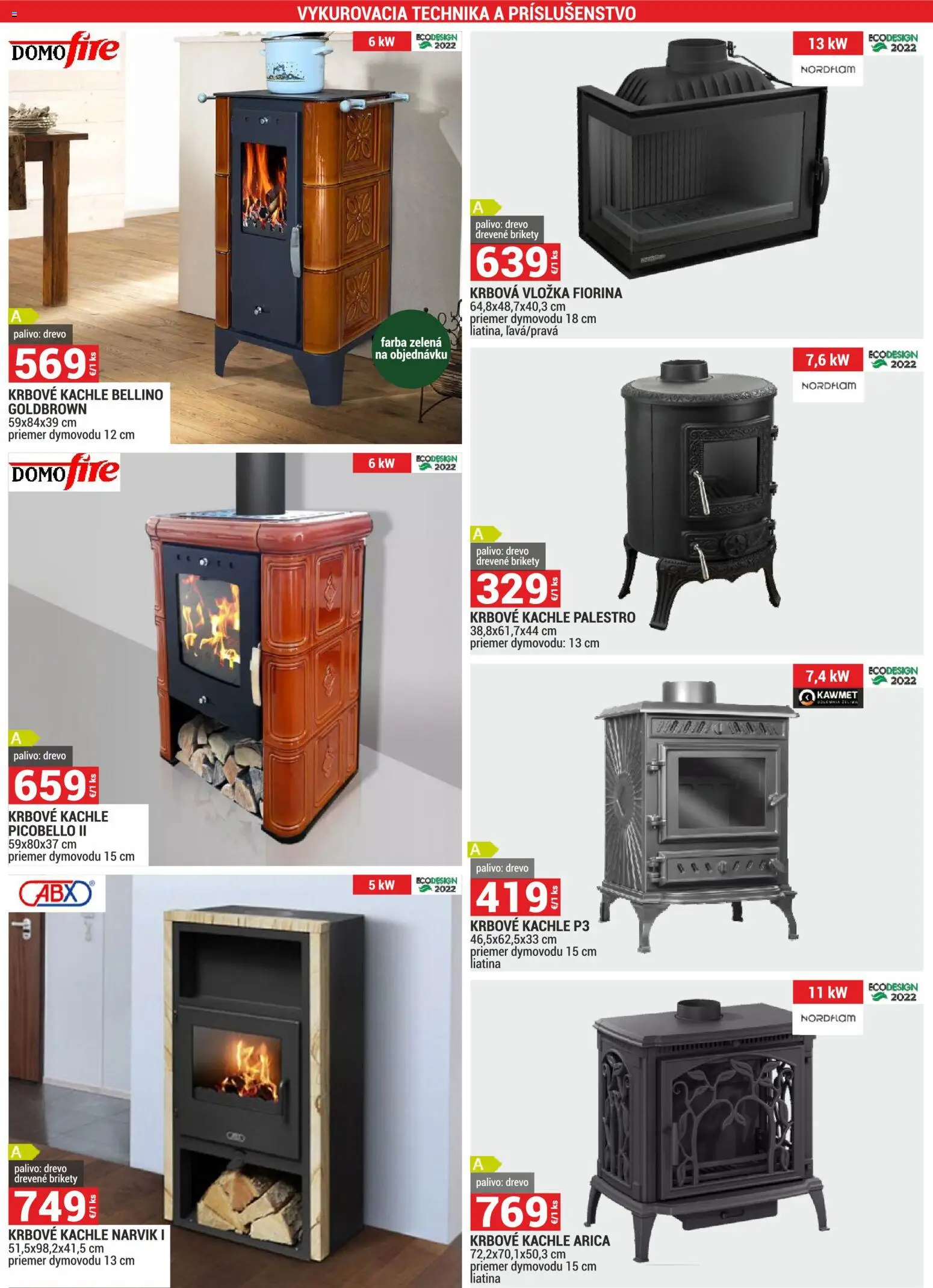 Nové Merkury Market akcie – leták je platný od 01.11.2025 | Strana: 28 | Produkty: Krbové kachle, Kachle