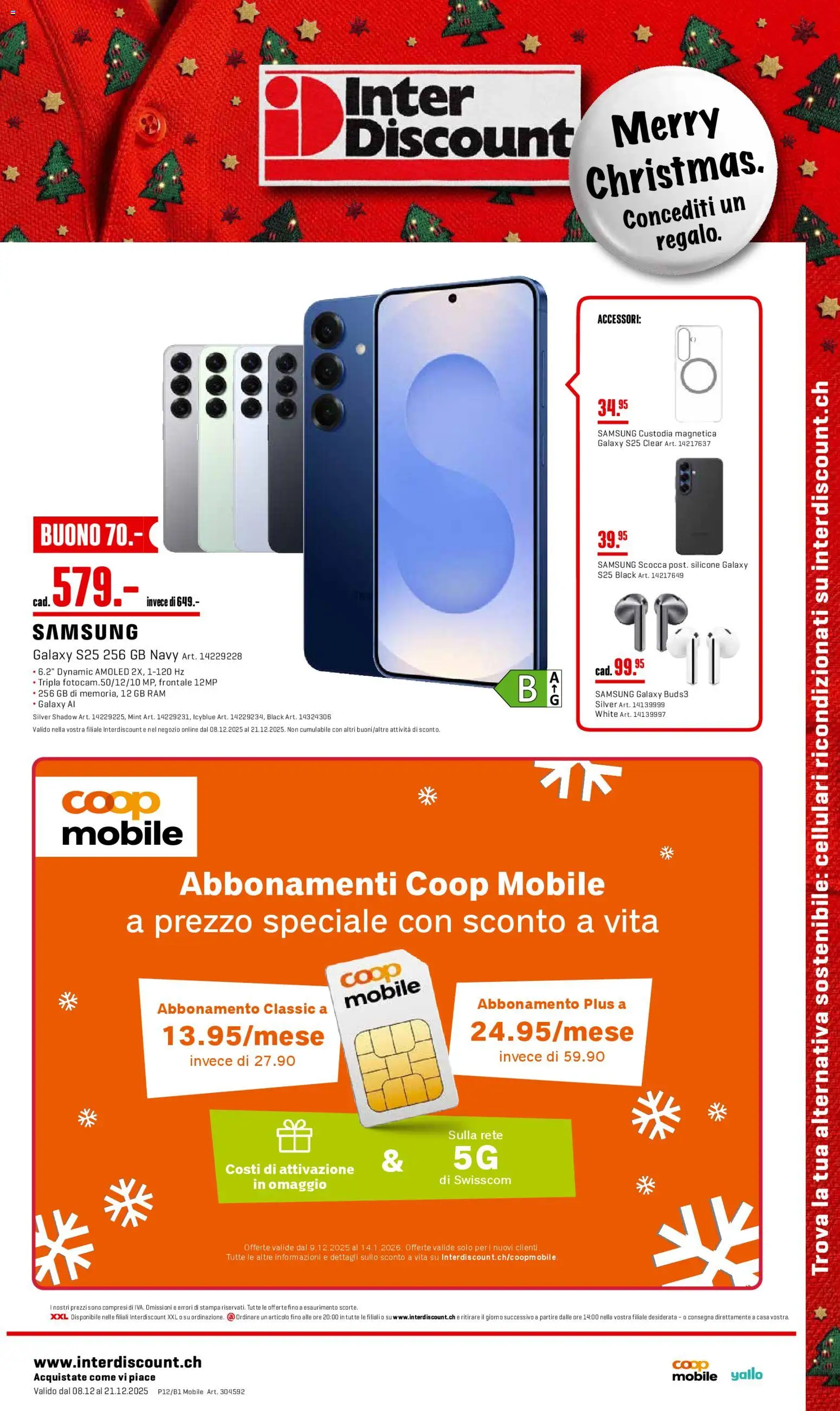 Interdiscount Aktionen Mobile IT – gültig ab 08.12.2025 | Seite: 1 | Produkte: Samsung