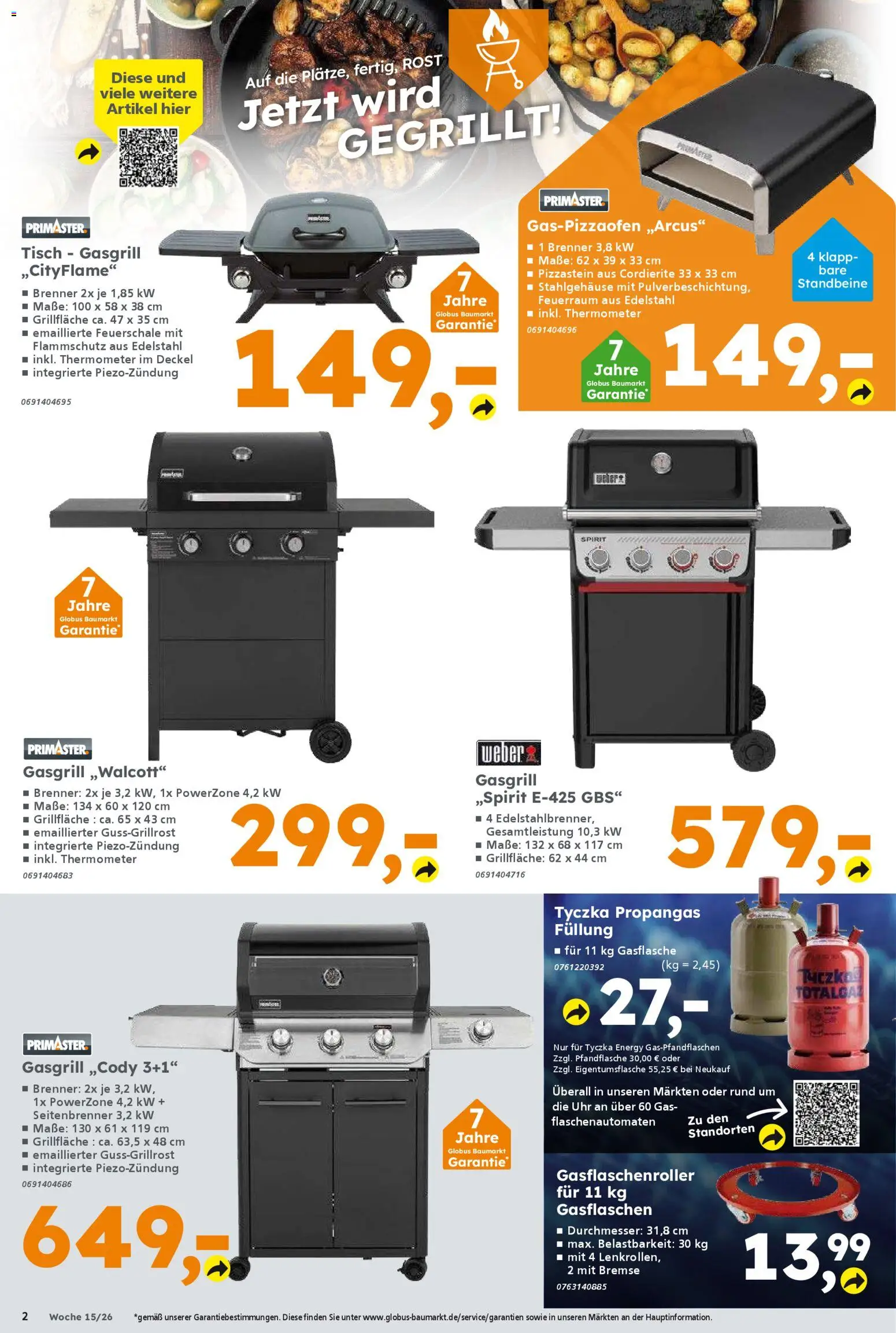 Globus Baumarkt Prospekt Saarbrücken	 – gültig ab 06.04.2026 | Seite: 2 | Produkte: Thermometer, Energy, Tisch, Uhr