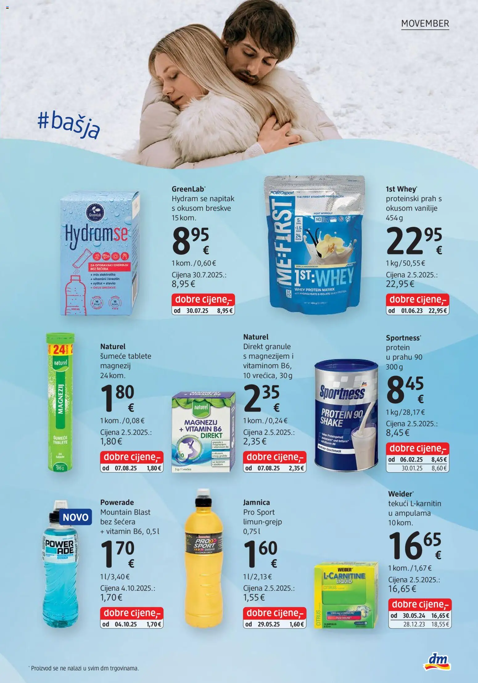 DM katalog | vrijedi od 03.11.2025 | Stranica: 21 | Proizvodi: Jamnica, Šumeće tablete