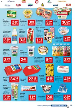 Makro Gazetka - Dystrybucja do sklepów od 05.08.2025 | Strona: 35 | Produkty: Ser żółty, Ser pleśniowy, Jogurt, Skyr