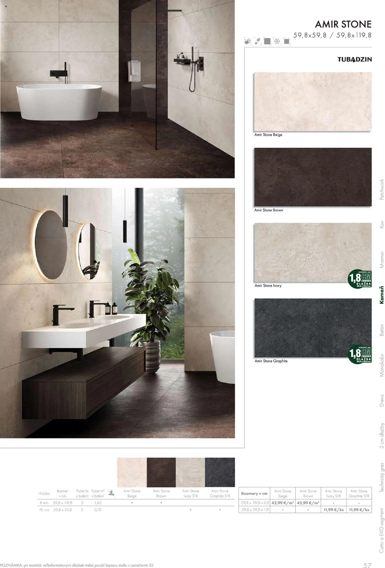 Nové Ingema akcie – leták je platný od 29.10.2025 | Strana: 59 | Produkty: Dlažba