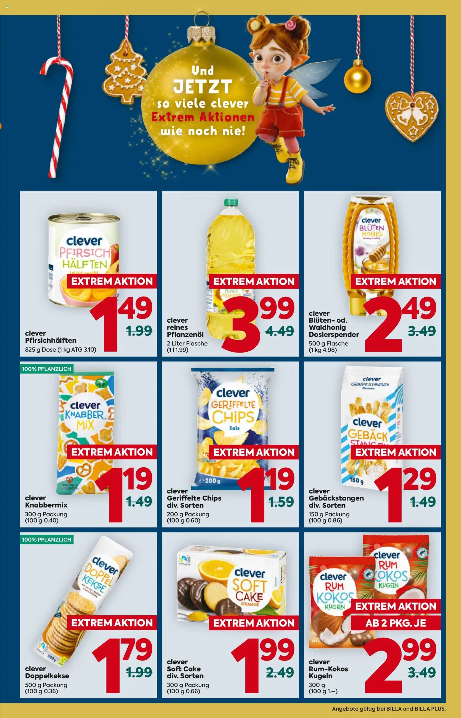 Billa Flugblatt - Kärnten gültig ab 13.11.2025 | Seite: 5 | Produkte: Chips, Kekse, Pfirsich