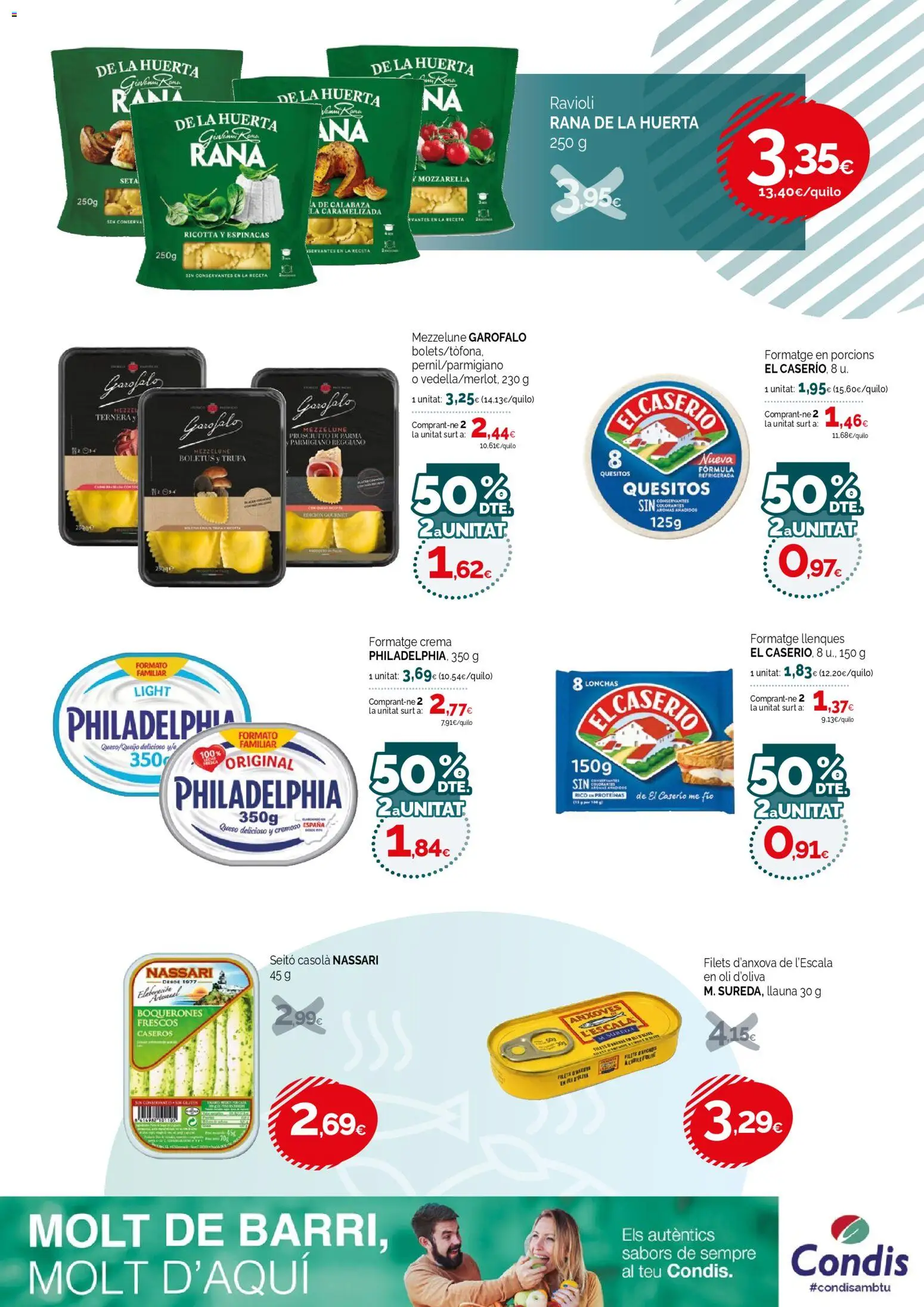 Condis - folleto life │ válido desde el 18.02.2026 | Página: 5 | Productos: Queso, Πορσελάνη, Crema