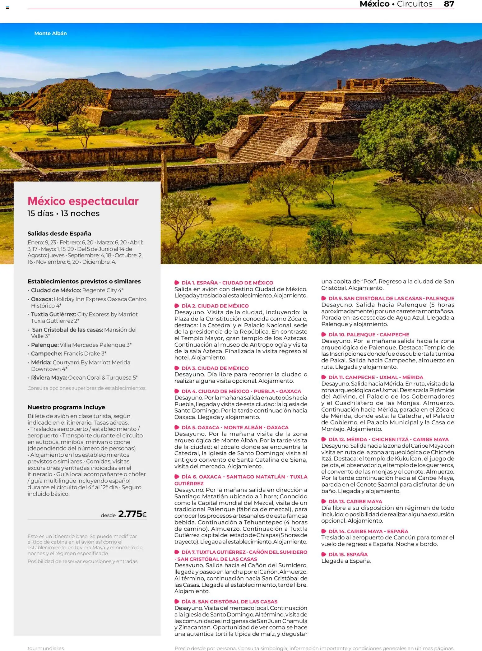 Viajes El Corte Inglés Norteamérica y Caribe │ válido desde el 01.01.2026 | Página: 87