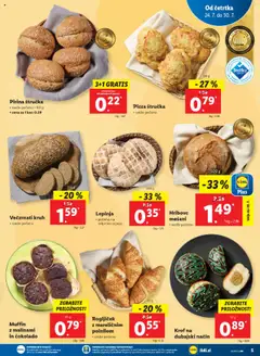 Lidl katalog │ velja od 24.07.2025 | Stran: 5 | Izdelki: Štručka, Lepinja, Kos, Kruh
