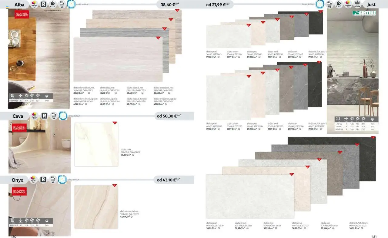 Nové Siko akcie – leták je platný od 01.09.2025 | Strana: 91 | Produkty: Dlažba