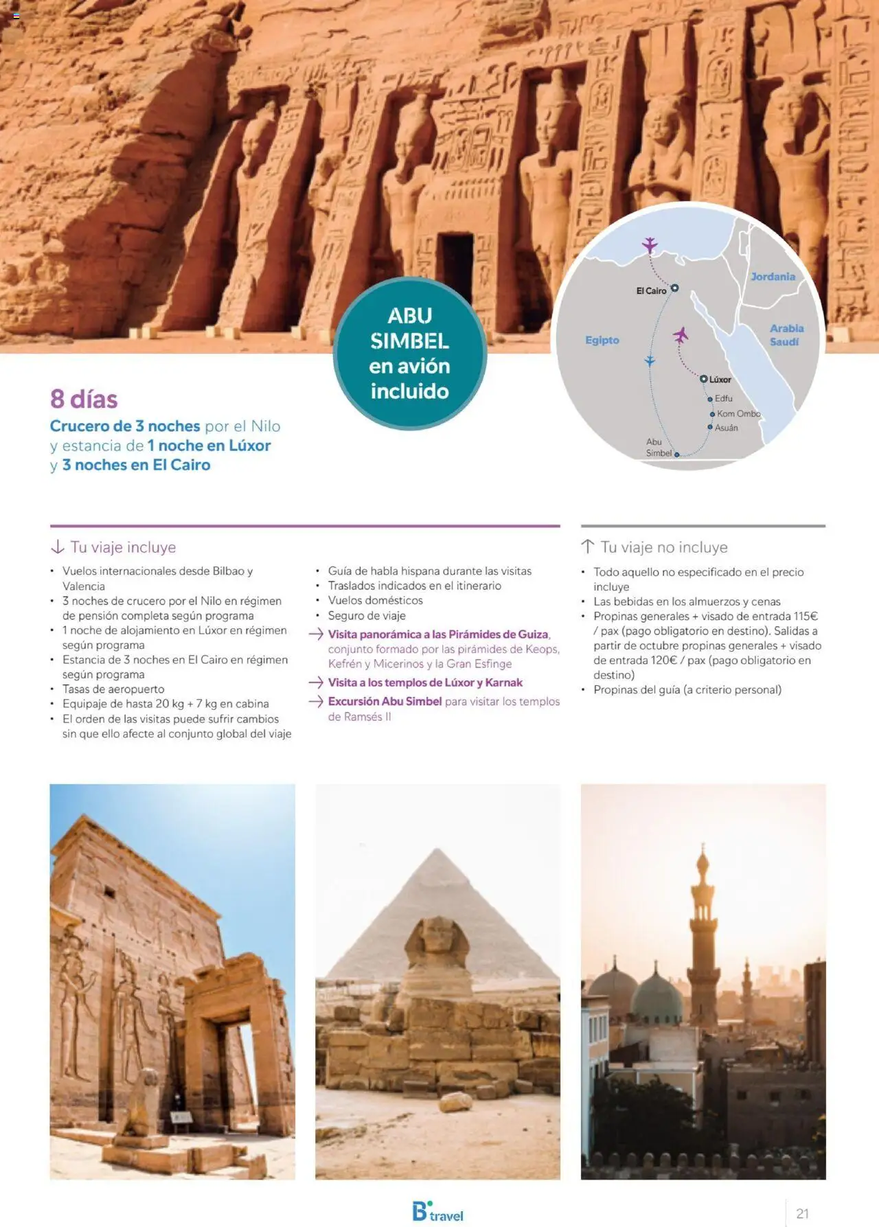 B the travel brand Egipto │ válido desde el 01.07.2025 | Página: 21