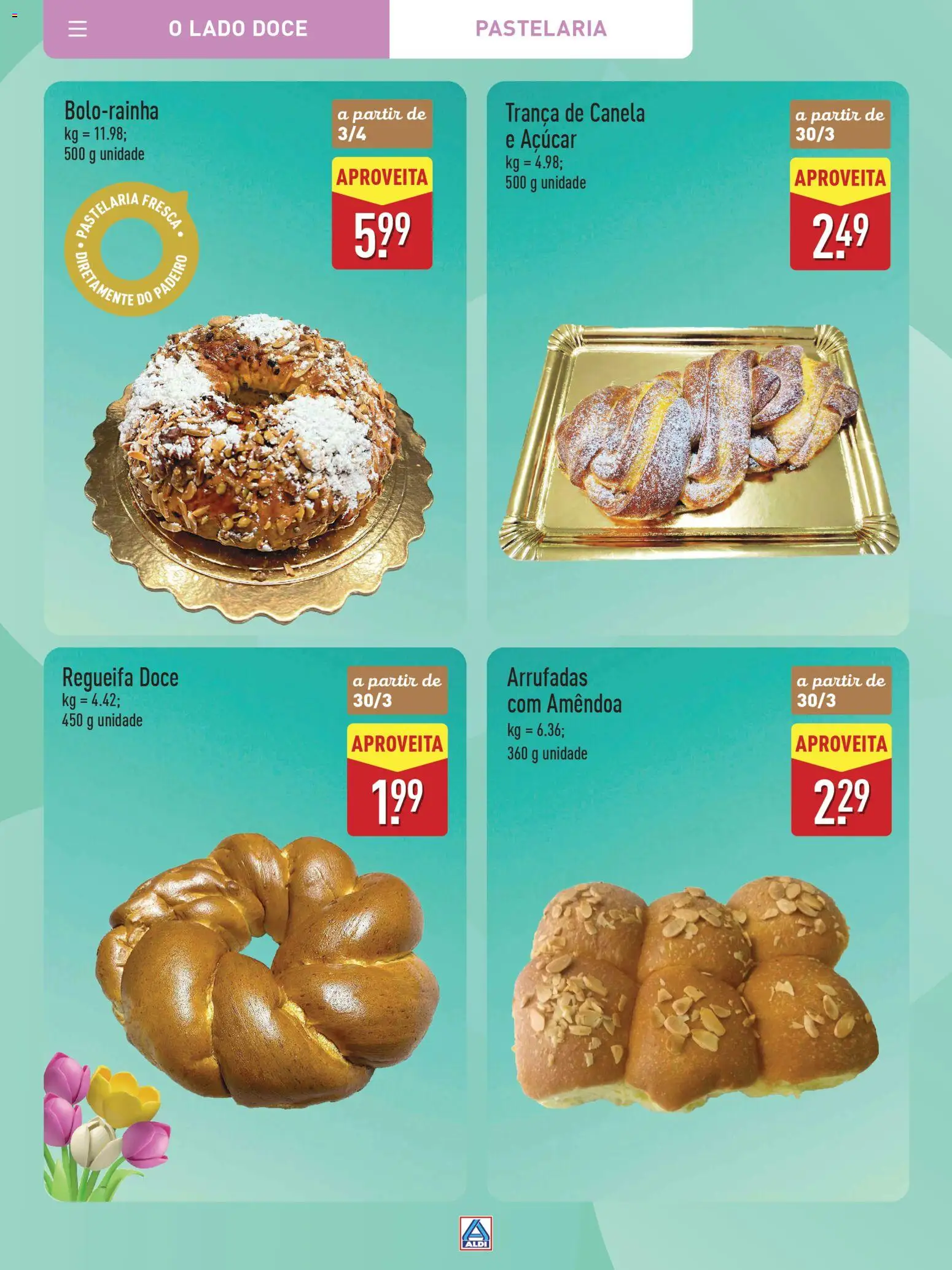 Aldi Especial Páscoa │ válido de 11.03.2026 | Página: 26 | Produtos: Canela, Açúcar