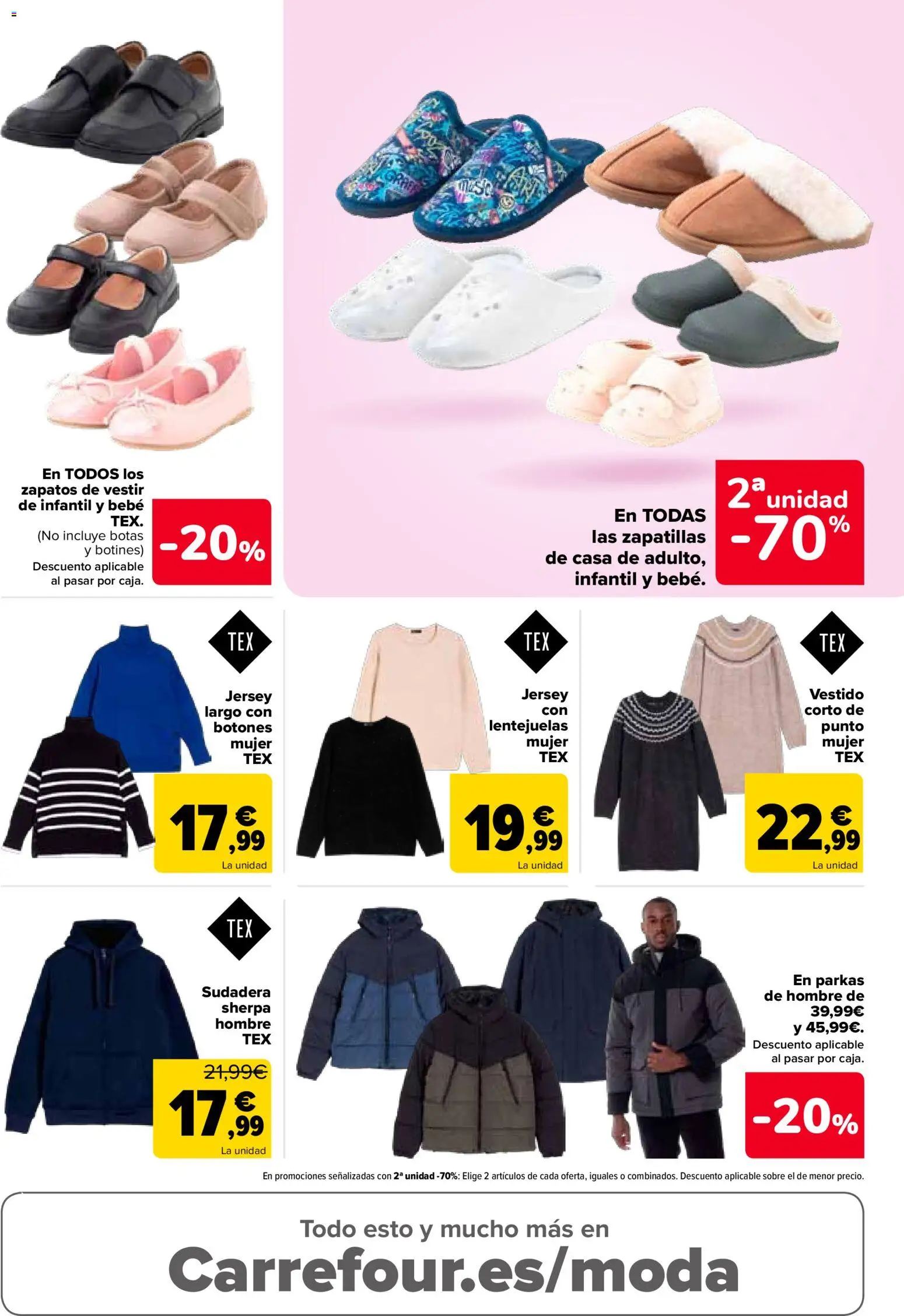 Carrefour folleto │ válido desde el 28.10.2025 | Página: 79 | Productos: Vestido largo, Sudadera, Botas, Zapatillas