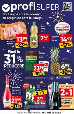 Ofertele Profi valabile de la 26.12.2025