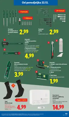 Katalog Lidl - Pregled kataloga iz trgovine Lidl, vrijedi od 15.12.2025 | Stranica: 103