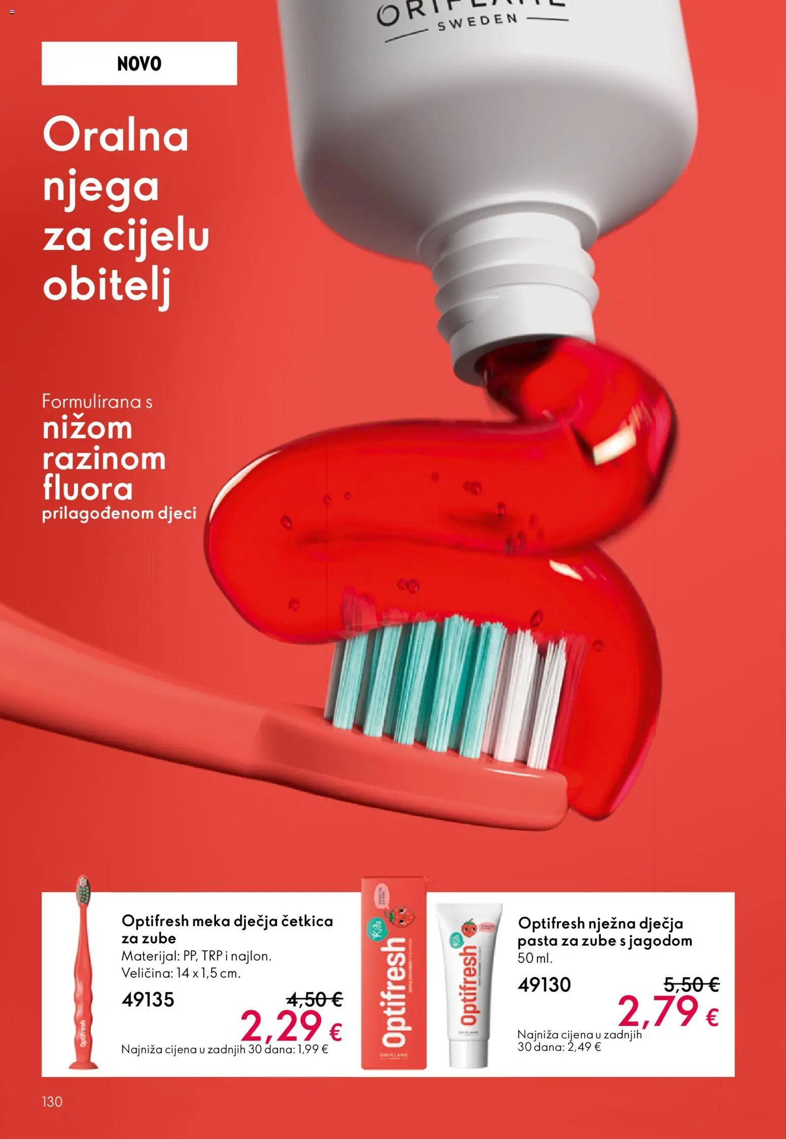 Oriflame katalog | vrijedi od 28.01.2026 | Stranica: 130 | Proizvodi: Pasta za zube, Pasta