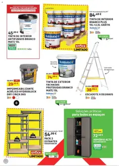 Pré-visualização Leroy Merlin Catálogo válido de 02.10.2025 | Página: 15 | Produtos: Armário, Tinta