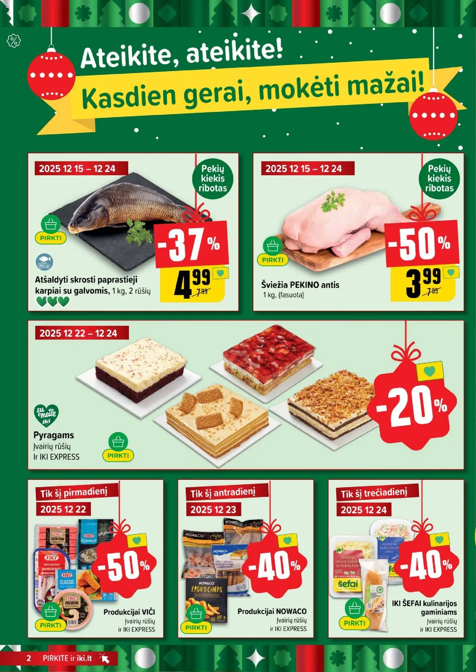 IKI akcijos nuo 22.12.2025 | Puslapis: 2