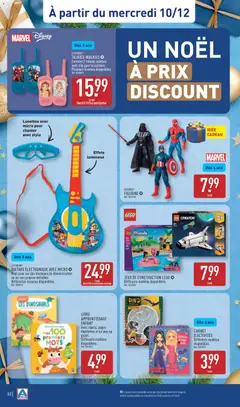 Aldi - Prévisualisation de Aldi - Catalogue de la semaine 50 valide à partir de 09.12.2025 | Page: 35 | Produits: Légo, Jeux, Livre, Lunettes