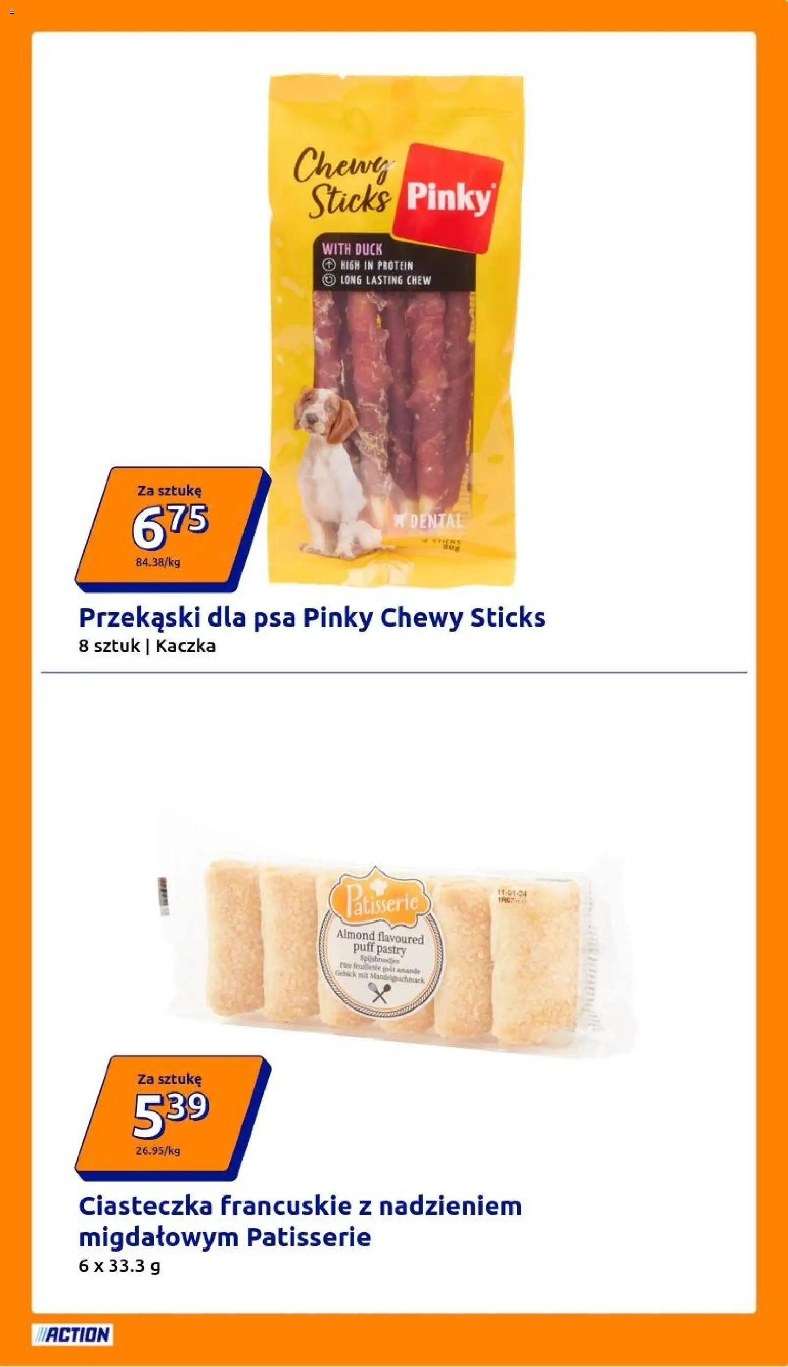 Action gazetka od 08.04.2026 | Strona: 15 | Produkty: Kaczka, Ciasteczka