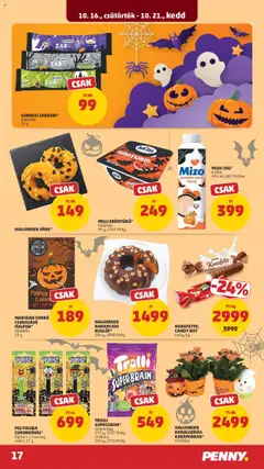 TROLLI GUMICUKOR*, szuperagy, 175 g, 3137 Ft/kg, drakula, 200 g, 2745 Ft/kg - amely érvényes a következő dátumtól: 16.10.2025 | Oldal: 21