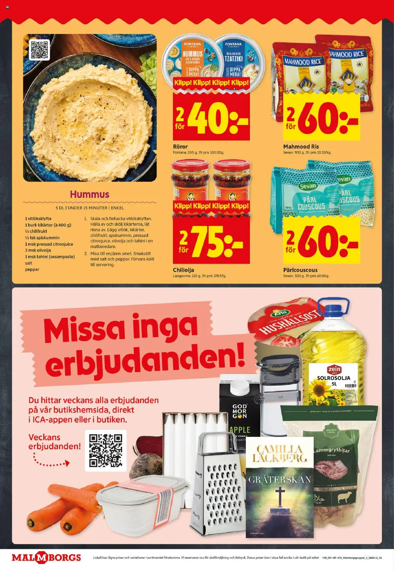 ICA Kvantum reklamblad aktuell från 15.09.2025 | Sida: 6