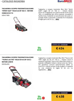 Anteprima del volantino Eurobrico Rasaerba catalogo valido a partire dal 23.07.2025 | Pagina: 11 | Prodotti: Rasaerba