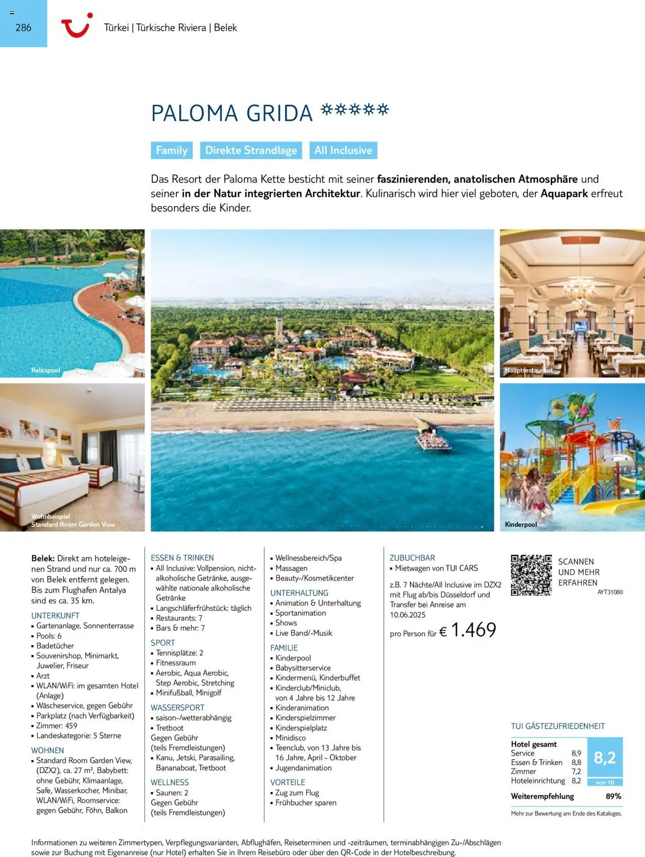 Aida - Südeuropa & Nordafrika 2025/26 – gültig ab 01.01.2025 | Seite: 286 | Produkte: Babybett