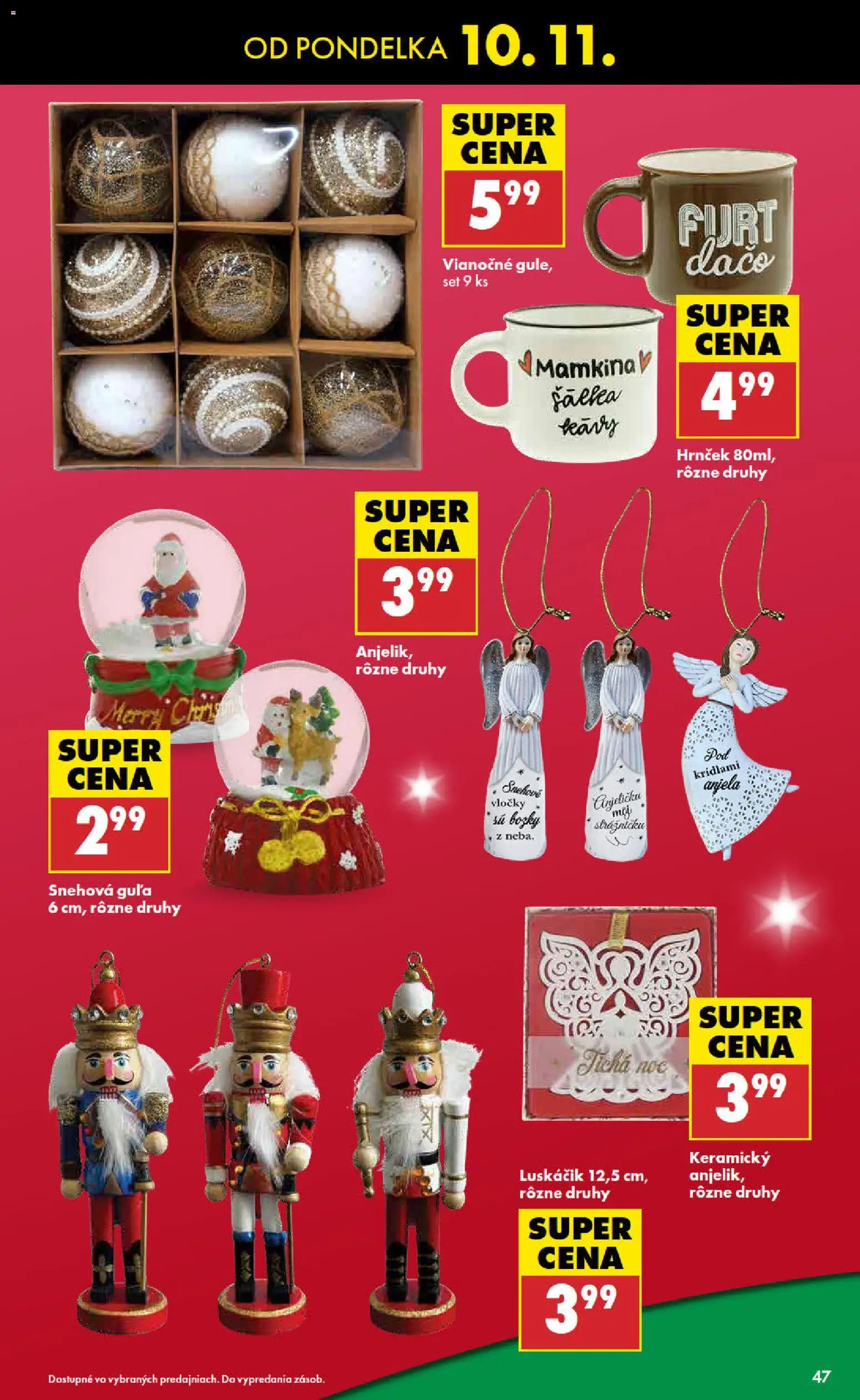 Nové Biedronka akcie – leták je platný od 06.11.2025 | Strana: 47 | Produkty: Vločky