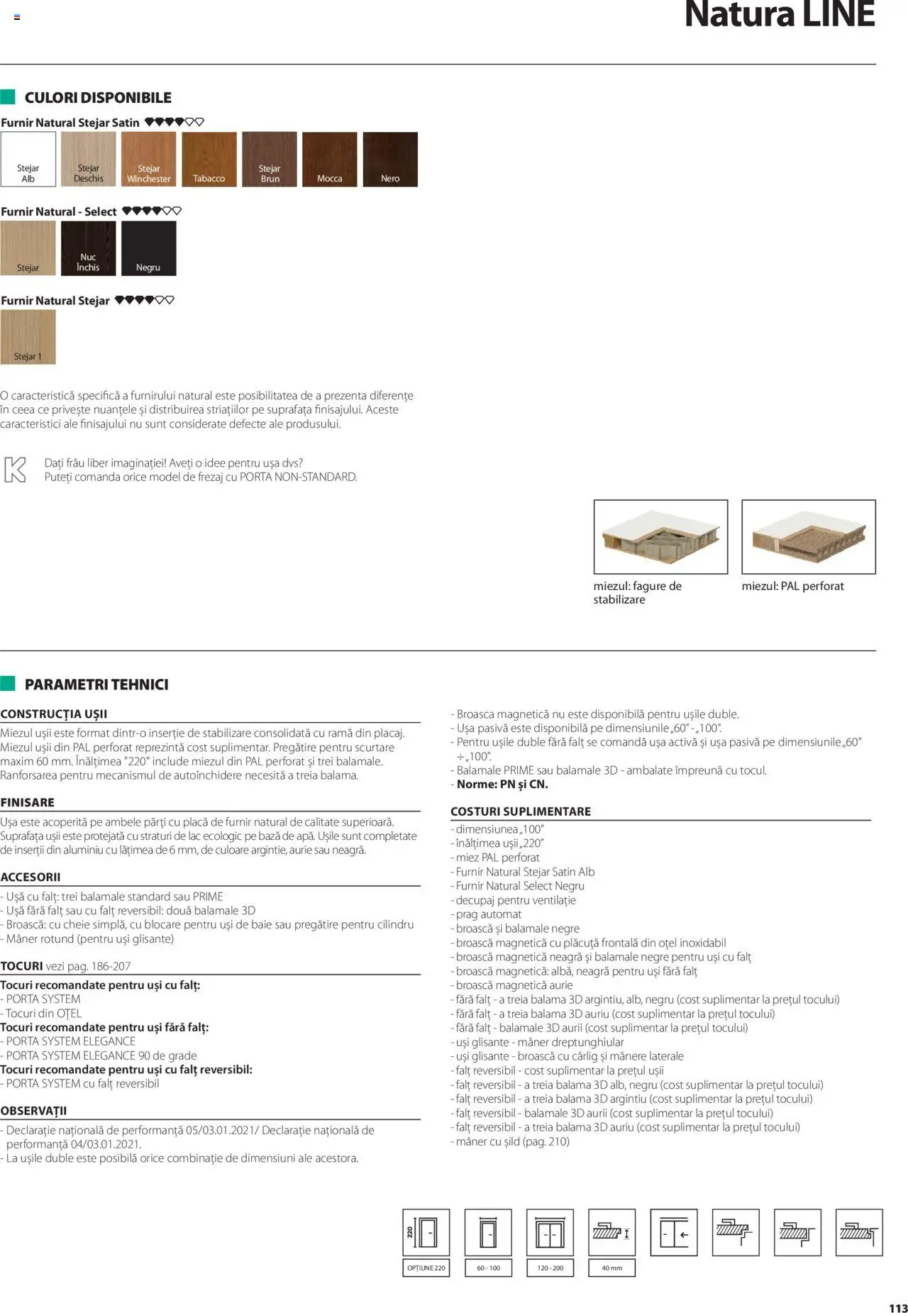 Noul catalog Proges – valabil de la 01.05.2025 | Pagină: 113 | Produse: Mâner, Ușă