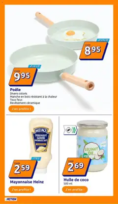  | Page: 13 | Produits: Poêle, Huile de coco, Mayonnaise, Huile