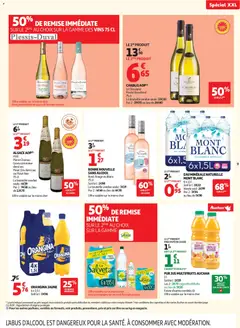 Auchan - Prévisualisation de Auchan - C'est parti pour les 25 JOURS AUCHAN dans votre super valide à partir de 28.10.2025 | Page: 9 | Produits: Orangina, Alcool, Sel, Eau minérale naturelle