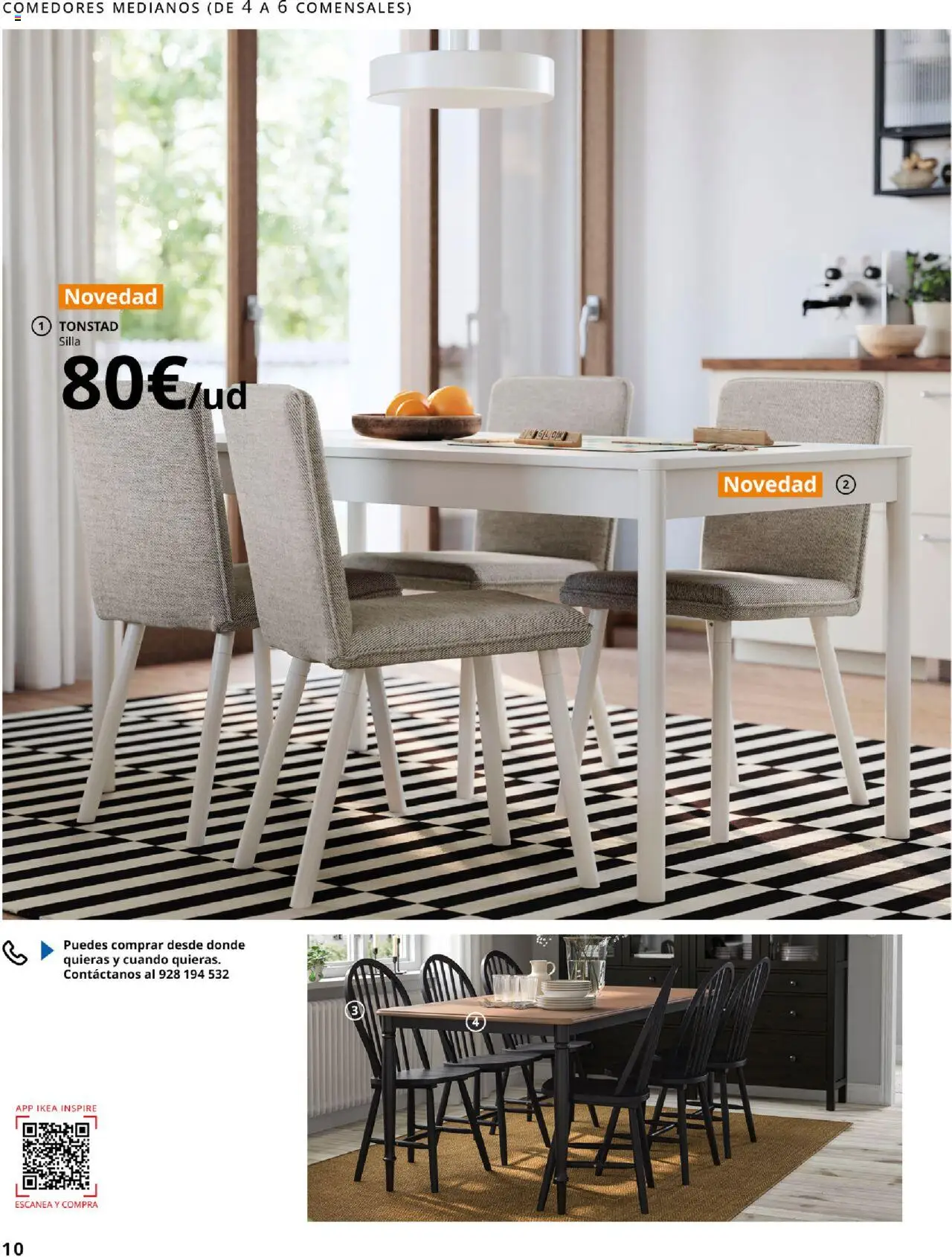 Catálogo IKEA Comedores │ válido desde el 01.09.2025 | Página: 10 | Productos: Silla