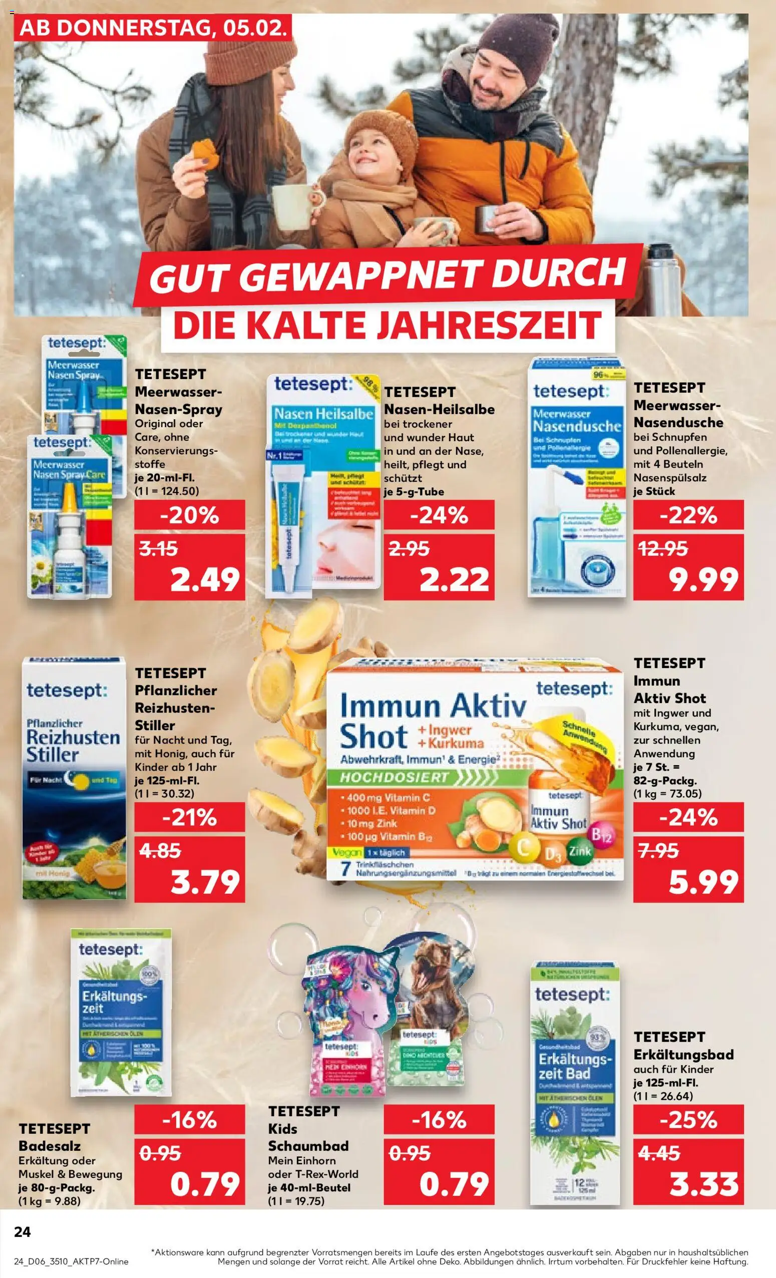 Kaufland prospekt Zeitz	 – gültig ab 05.02.2026 | Seite: 24 | Produkte: Bad