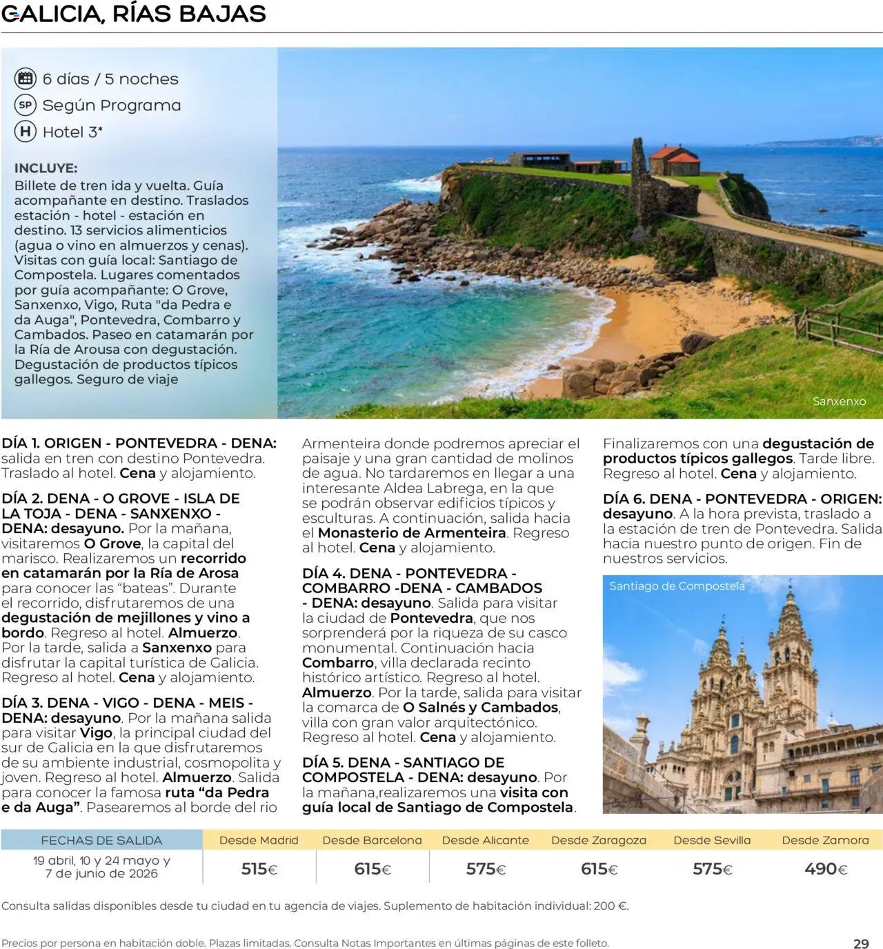 Viajes El Corte Inglés - Club de Vacaciones - Vacaciones Económicas Personalizado │ válido desde el 01.09.2025 | Página: 29 | Productos: Vino