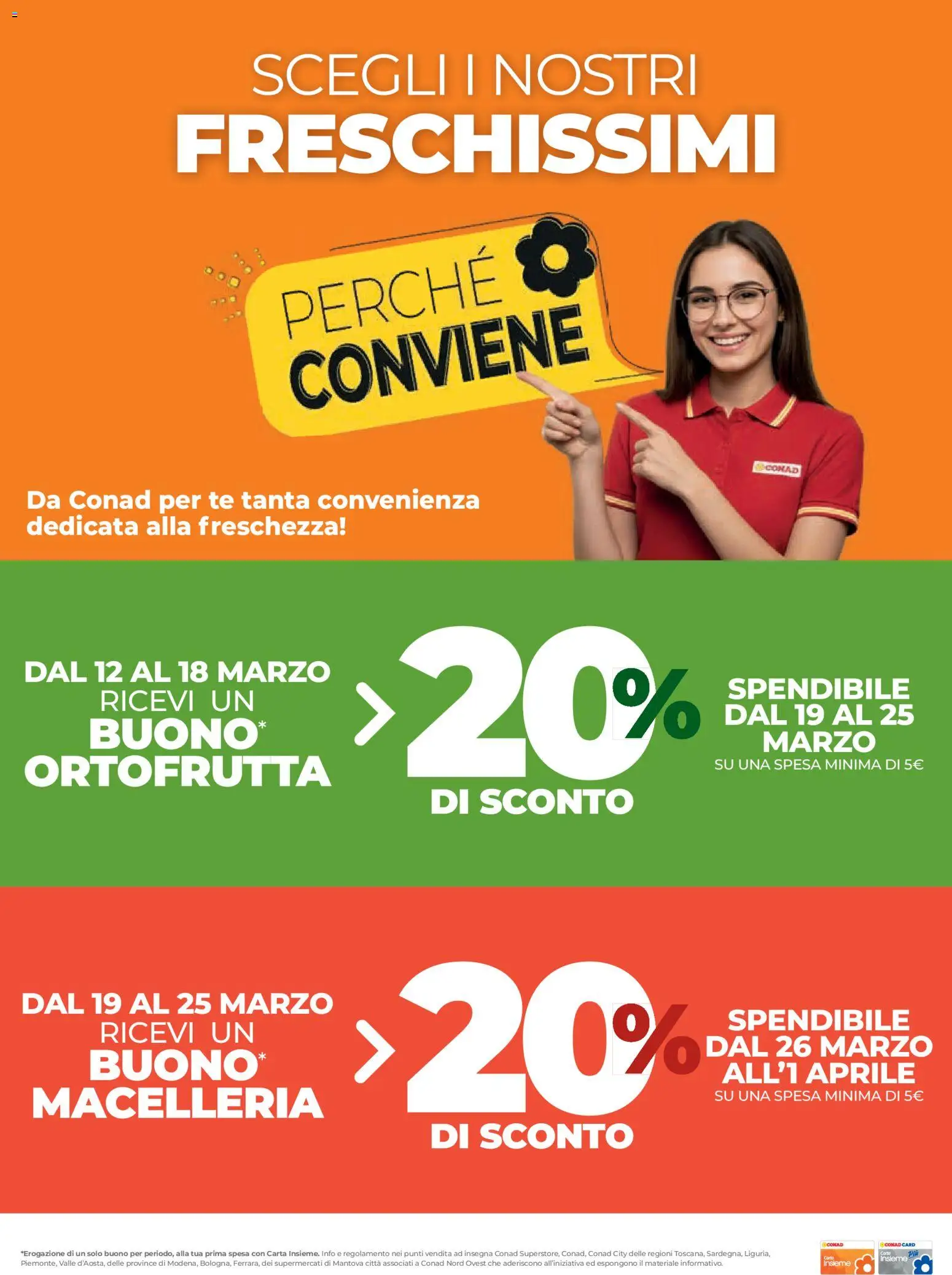 Volantino Conad del 12.03.2026 | Pagina: 5 | Prodotti: Tè