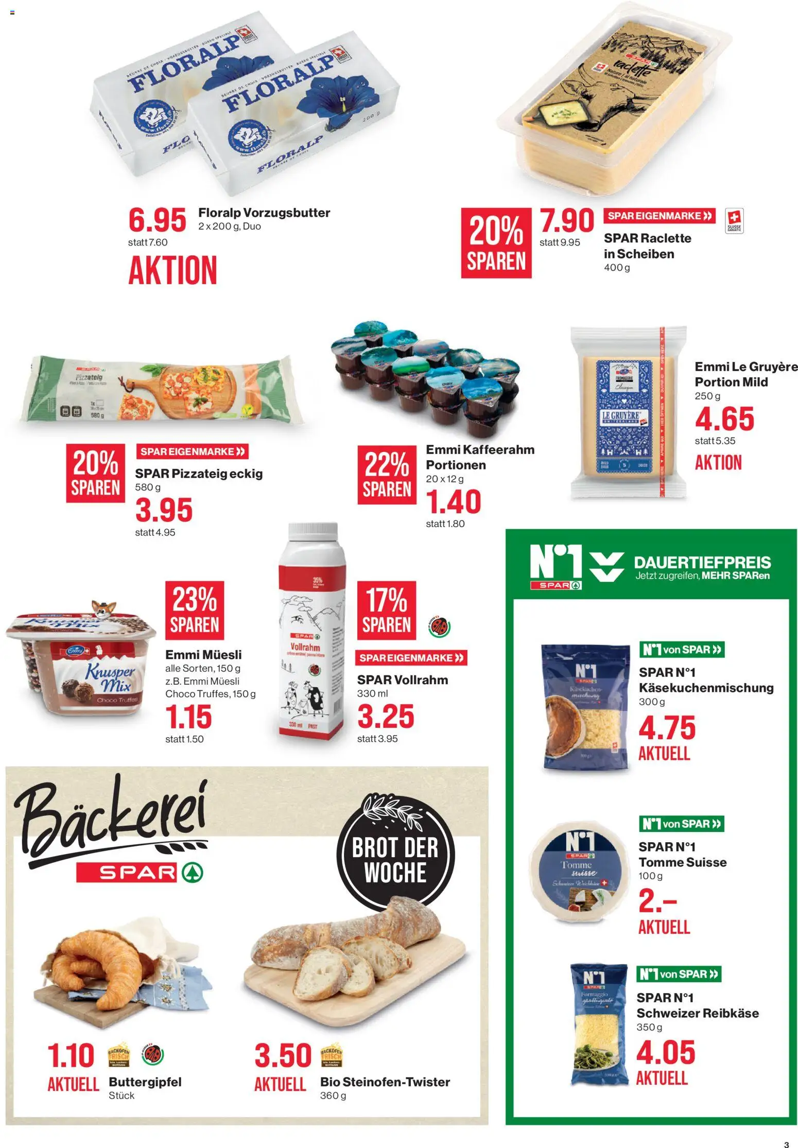 SPAR - Black Friday – gültig ab 27.11.2025 | Seite: 3 | Produkte: Bäckerei, Brot, Backofen, Raclette
