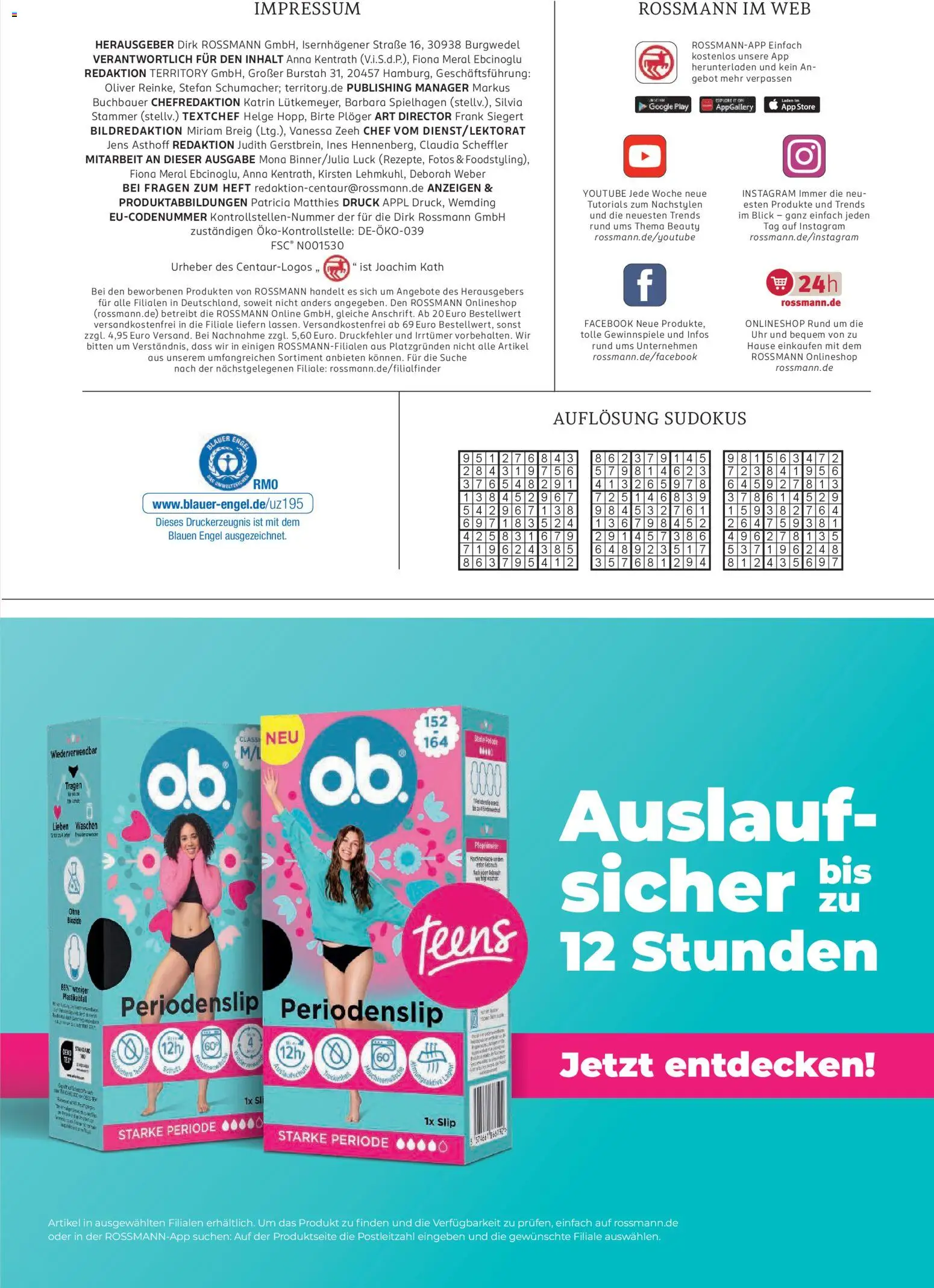Rossmann Centaur – gültig ab 01.01.2026 | Seite: 105 | Produkte: Slip, Uhr