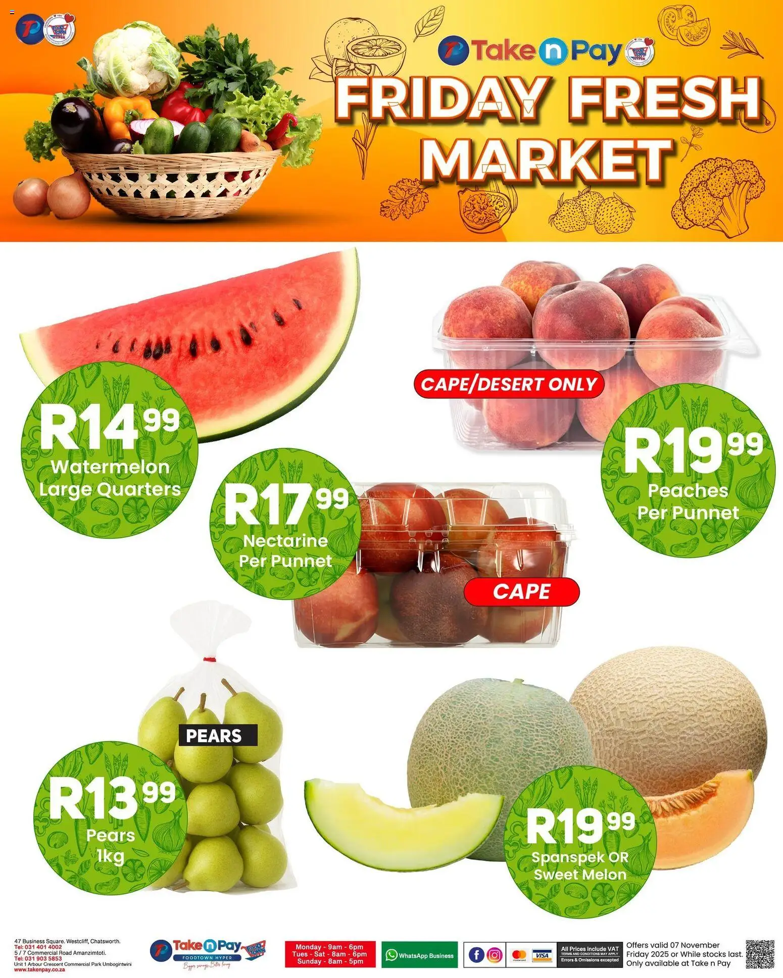 New Take n Pay catalogue – valid from 07.11.2025 | Page: 12 | Products: Pears