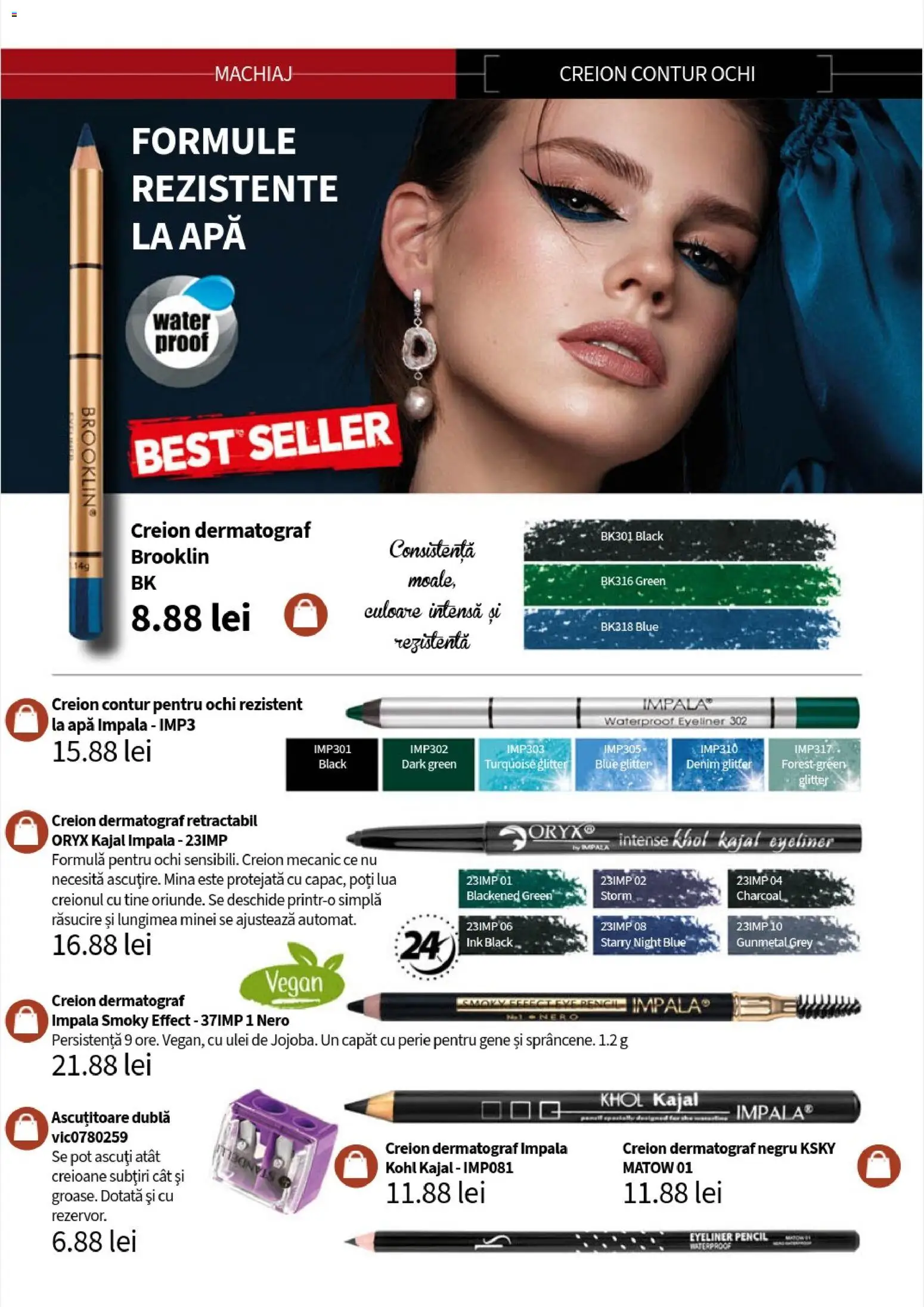 Noul catalog Lady’s – valabil de la 05.01.2026 | Pagină: 80 | Produse: Ascuțitoare, Machiaj, Perie, Ulei