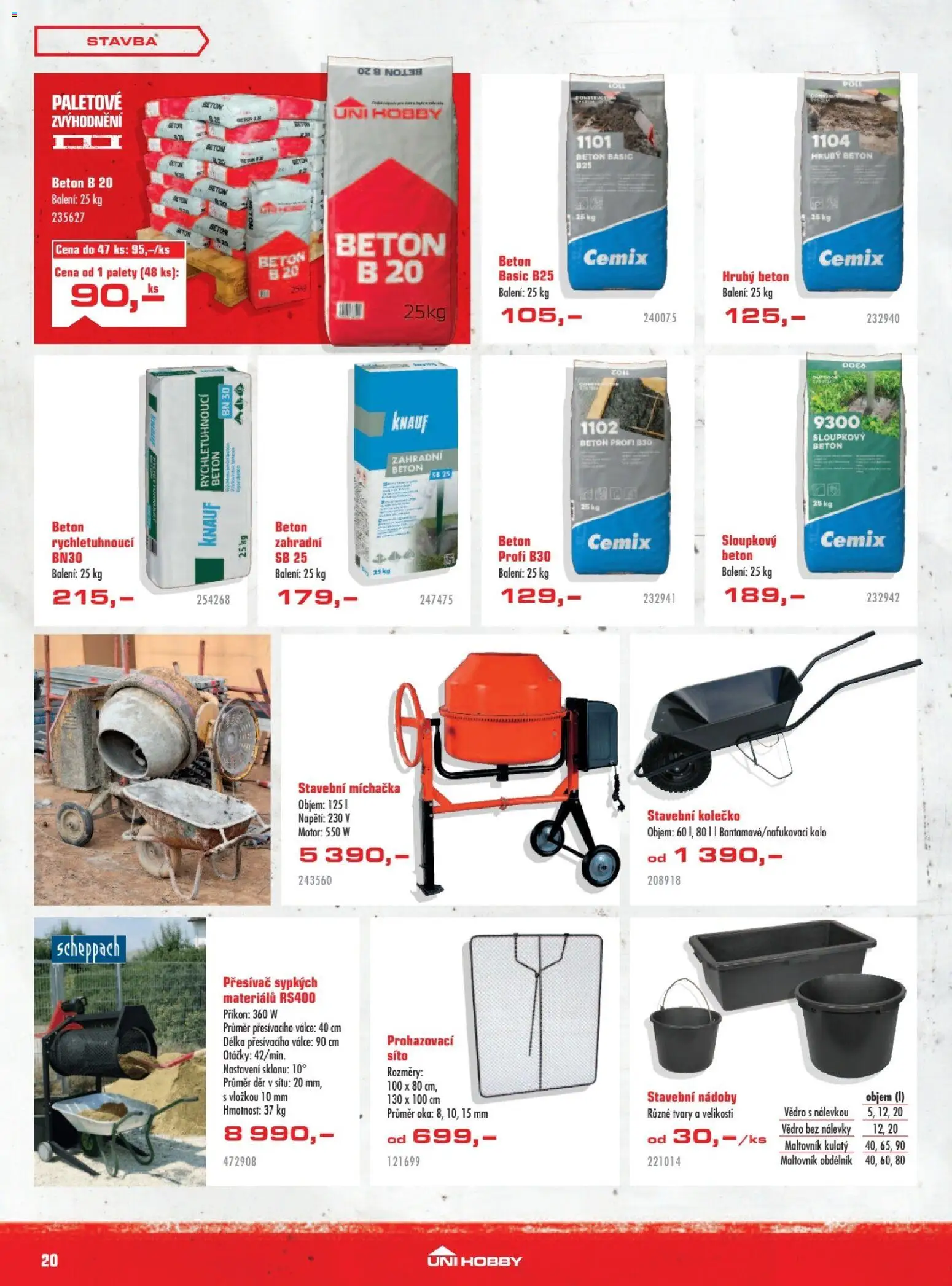 Uni Hobby leták od 05.03.2026 | Strana: 20 | Produkty: Kolo