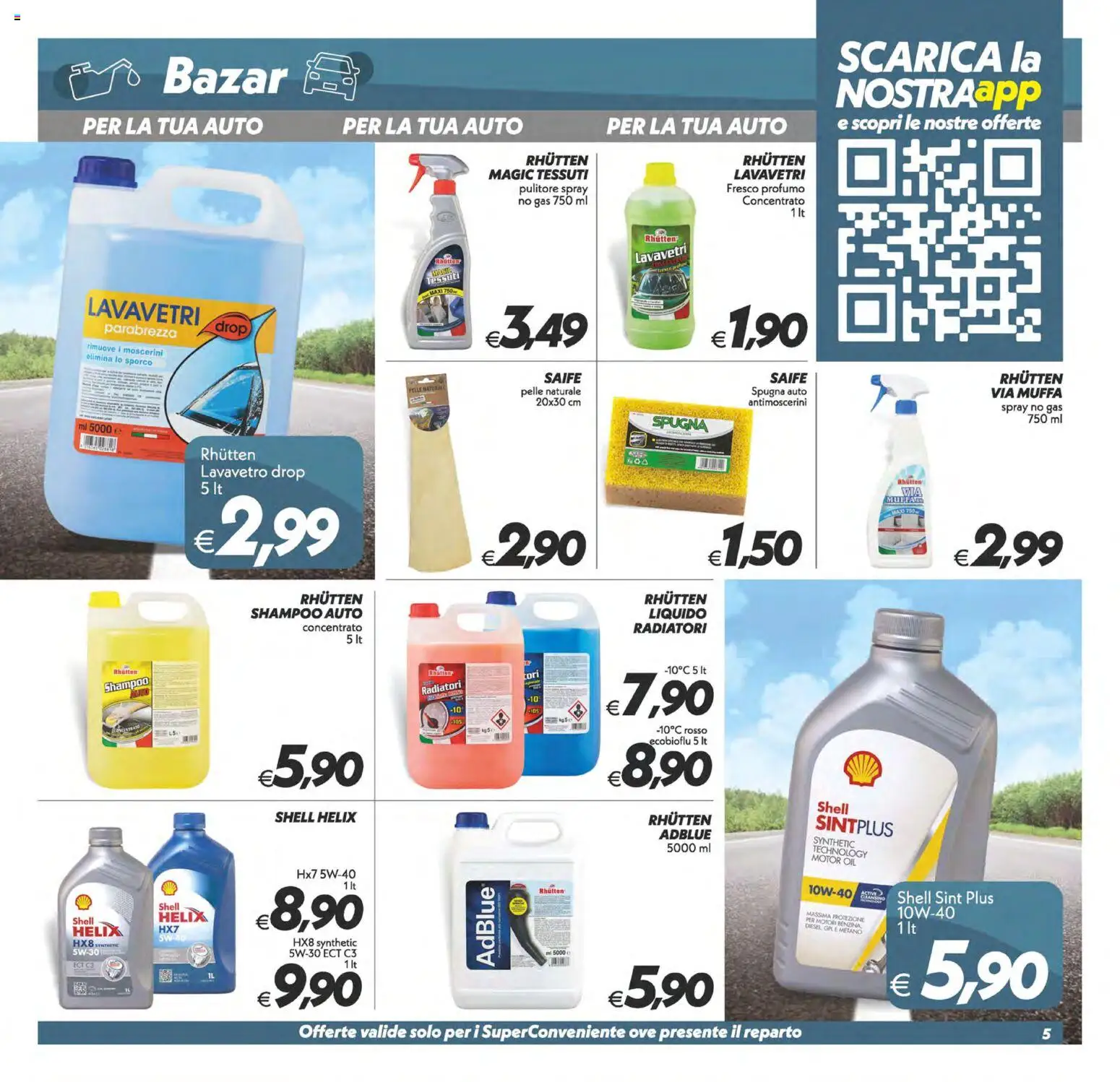 Volantino SuperConveniente del 06.03.2026 | Pagina: 30 | Prodotti: Spugna, Shampoo, Profumo