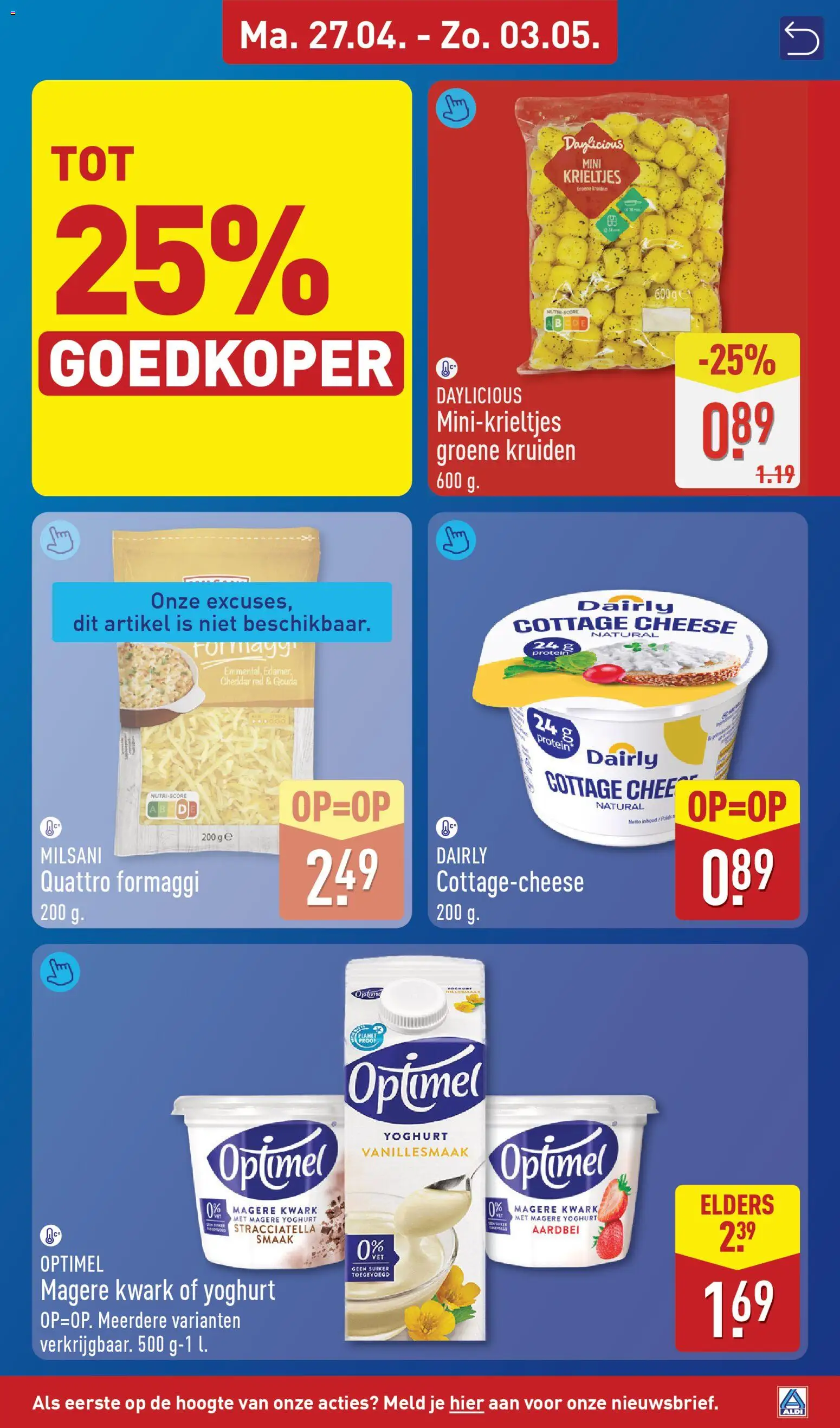 Nieuwe » Aldi folder voor Mei « is er! Ontdek geweldige aanbiedingen en bespaar. | Nederland