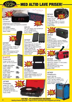 Harald Nyborg - Tilbudsavis gyldig fra 01.01.2026 | Side: 30 | Produkter: Stikkontakt, Powerbank, USB, Radio