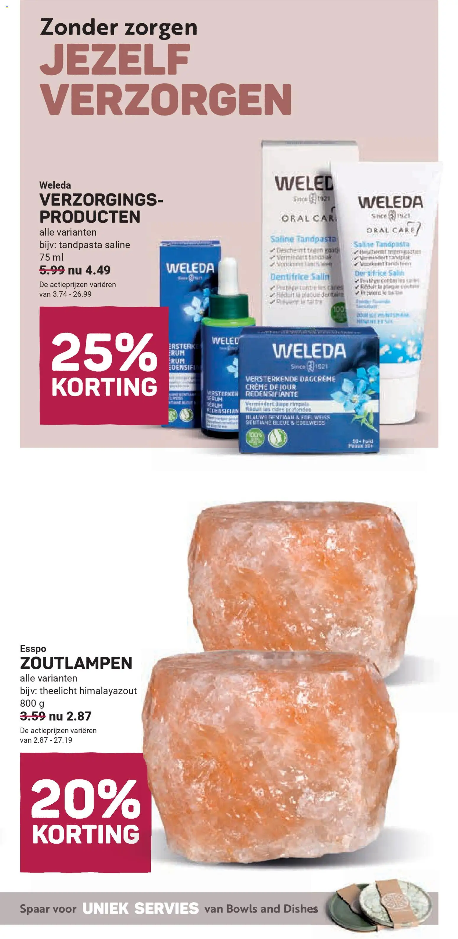 {H1} | Pagina: 19 | Producten: Tandpasta, Servies, La, Crème