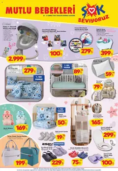 Şok Market Katalog - 09.07.2025 tarihinden itibaren geçerlidir | Sayfa: 6 | Ürünler: Nevresim, Çarşaf, Sandalet, USB