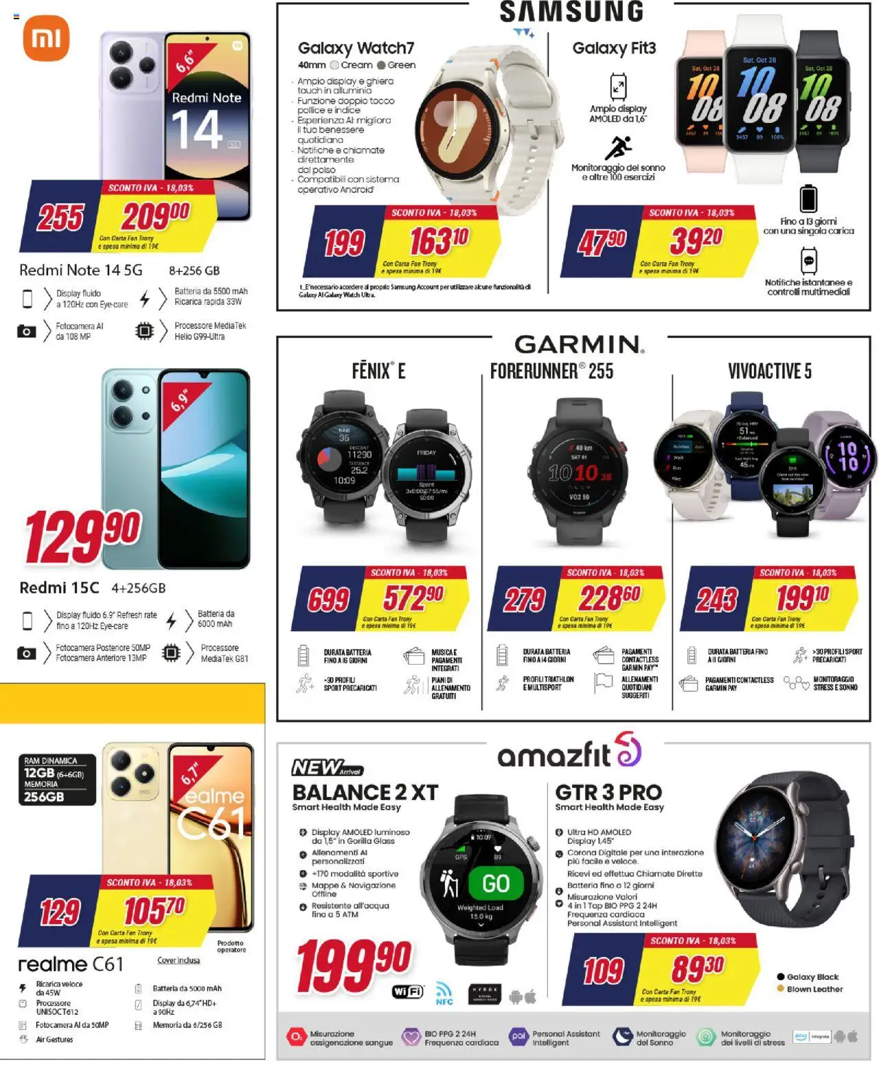 Volantino Trony del 02.10.2025 | Pagina: 20 | Prodotti: Samsung Galaxy, Fan, Batteria, Samsung