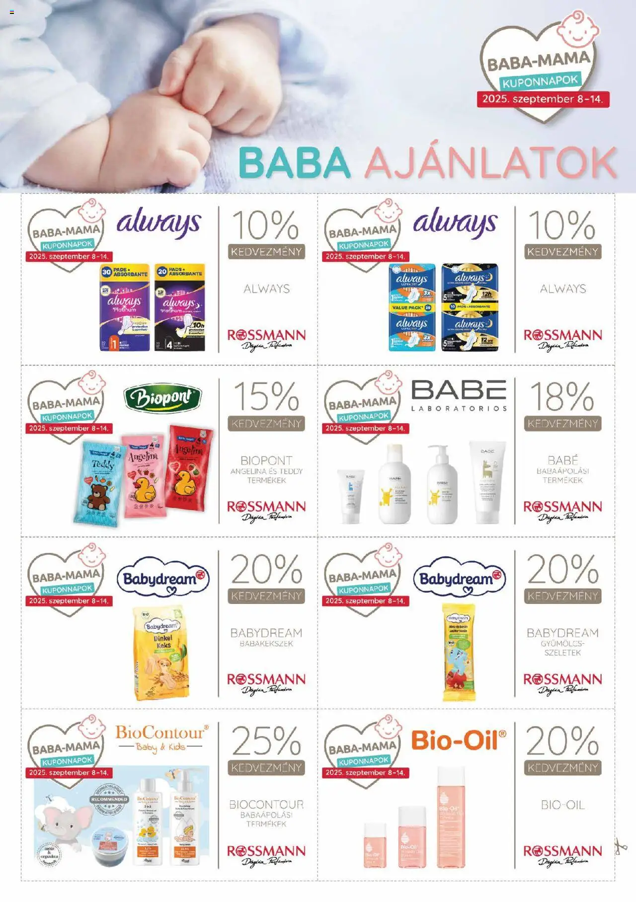 Rossmann akciós ujság - amely érvényes a következő dátumtól: 08.09.2025 | Oldal: 2 | Termékek: Gyümölcs