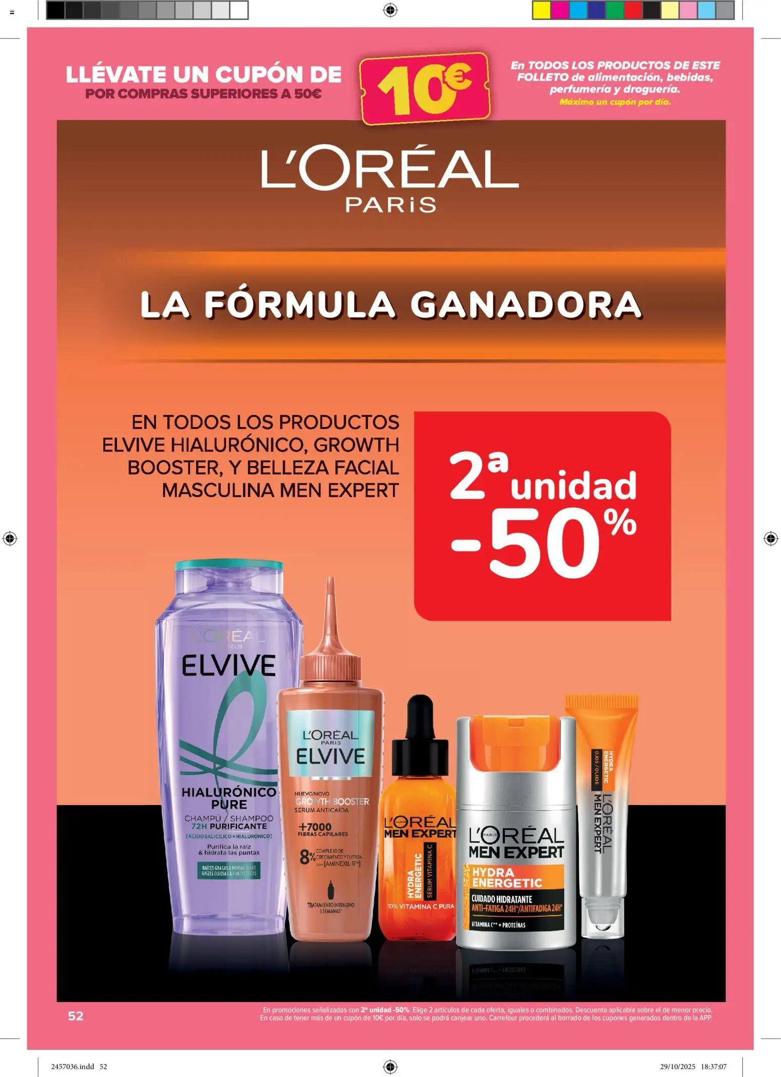 Carrefour folleto │ válido desde el 14.11.2025 | Página: 54 | Productos: Champú, Sérum, Vitamina C pura
