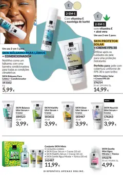 Pré-visualização SKIN Gentle Mini Água Micelar + Tónico, Mini Água Micelar + Tónico válido de 01.02.2026 | Página: 137 | Produtos: Agua, Sérum, Manteiga, Creme